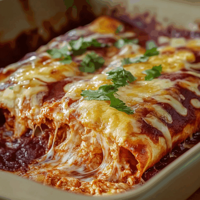 Cheesy Chicken Enchiladas