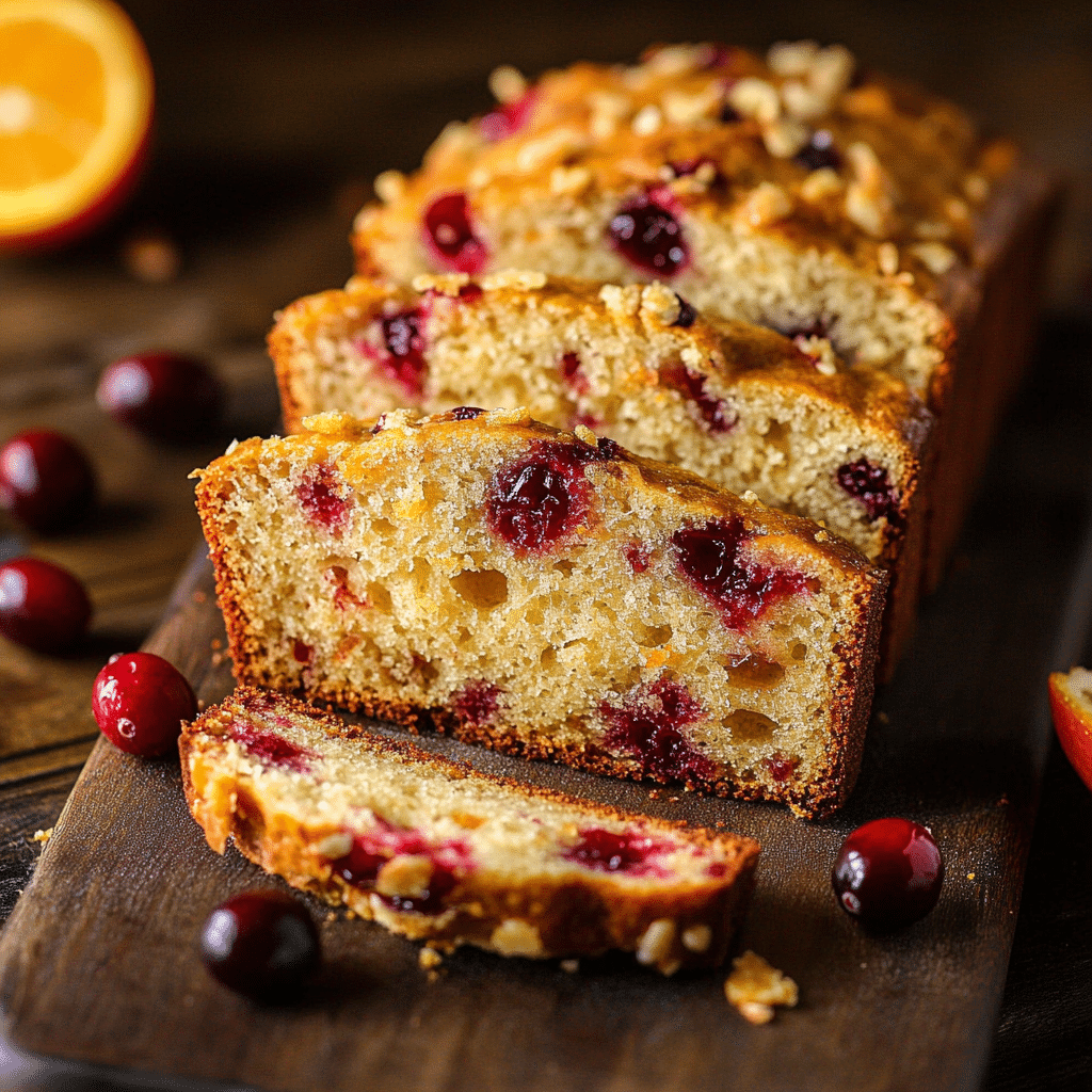 Cranberry Orange Bread
