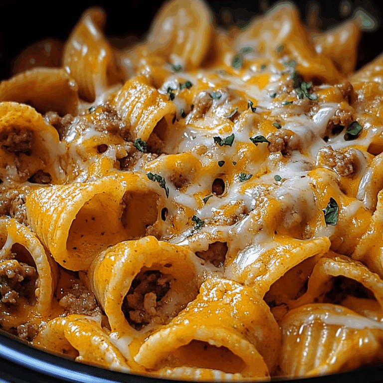 Crock Pot Taco Shells and Cheese