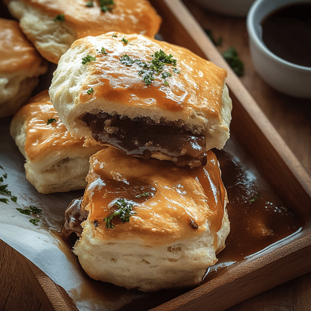French Dip Biscuits