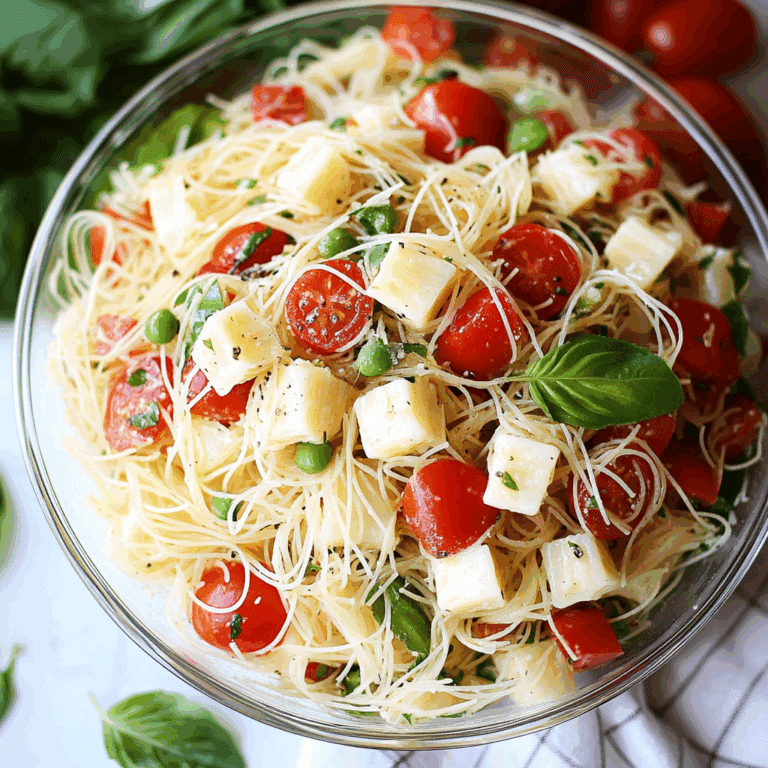 Angel Hair Pasta Salad