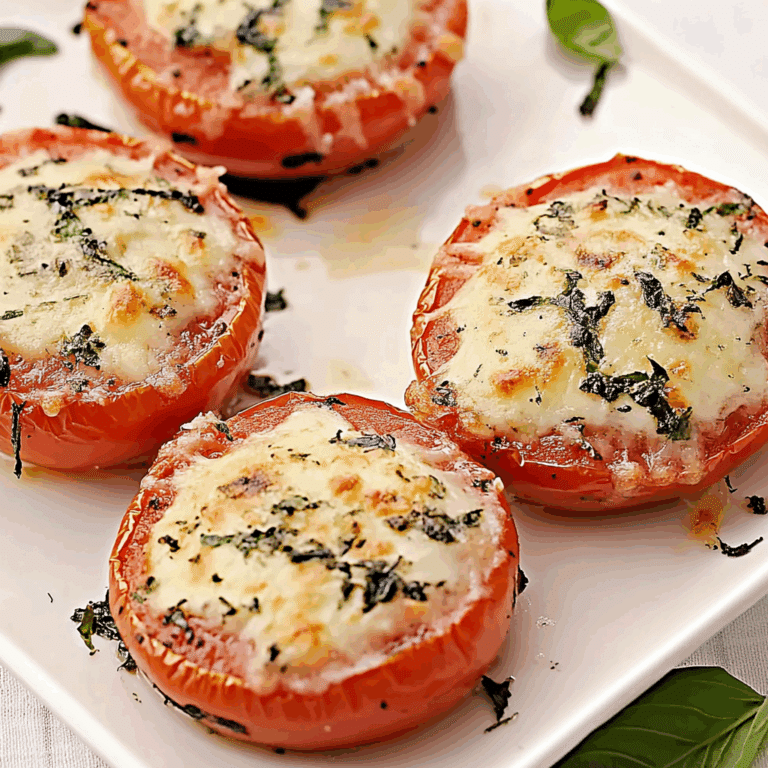 Baked Parmesan Tomatoes