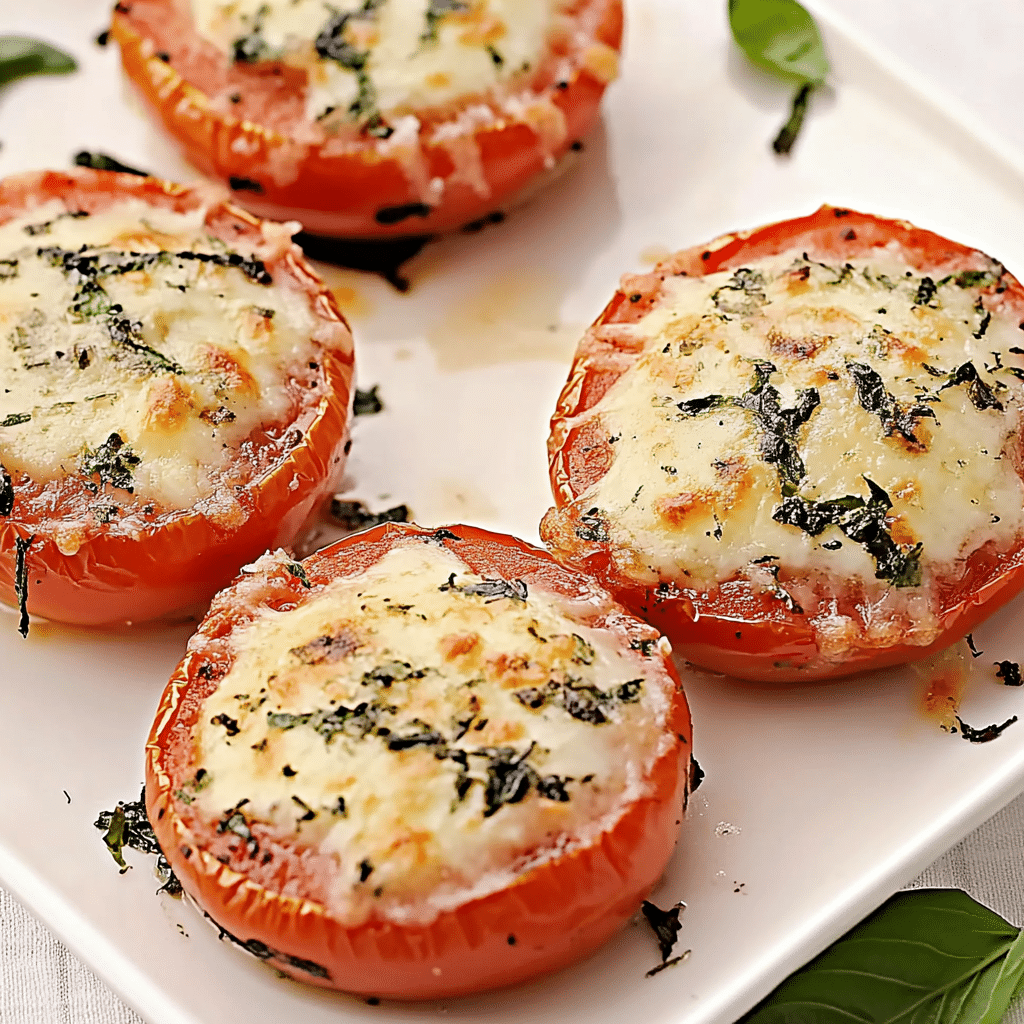 Baked Parmesan Tomatoes