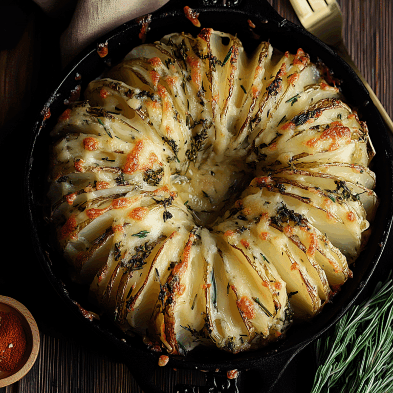 Cheesy Herb-Infused Potato Bake