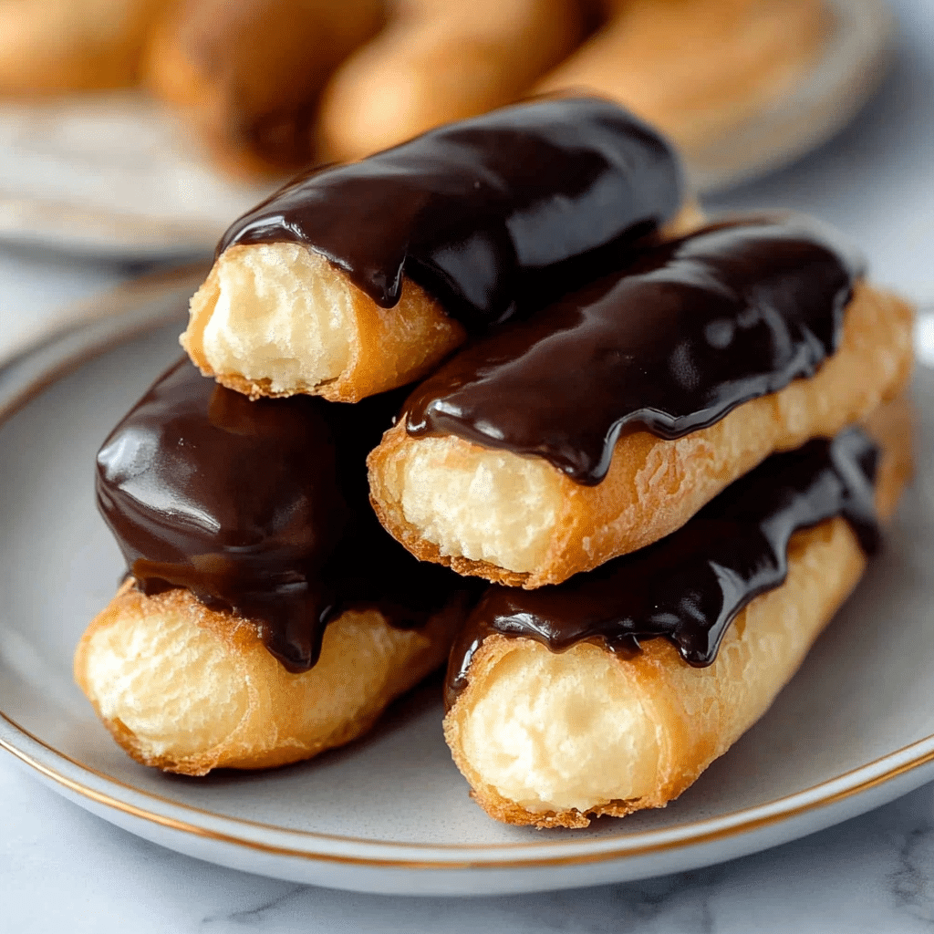 Chocolate Eclairs Choux