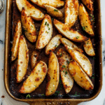 Crispy Baked Potato Wedges