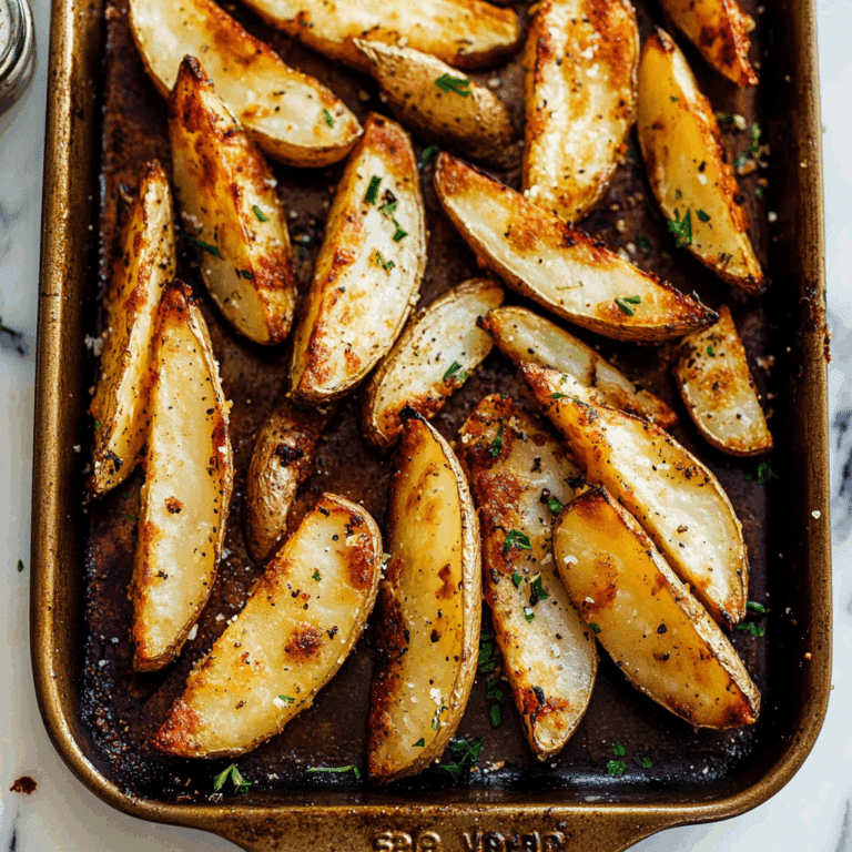 Crispy Baked Potato Wedges