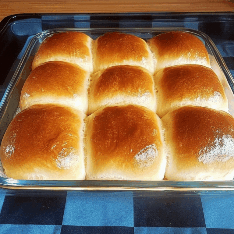 Easy Big Fat Yeast Rolls