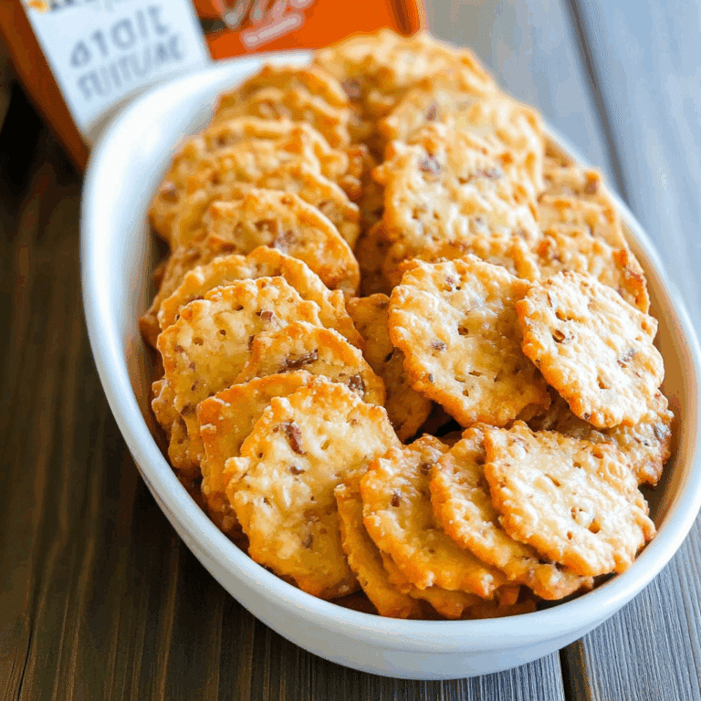 Easy Crispy Southern Cheese Crackers