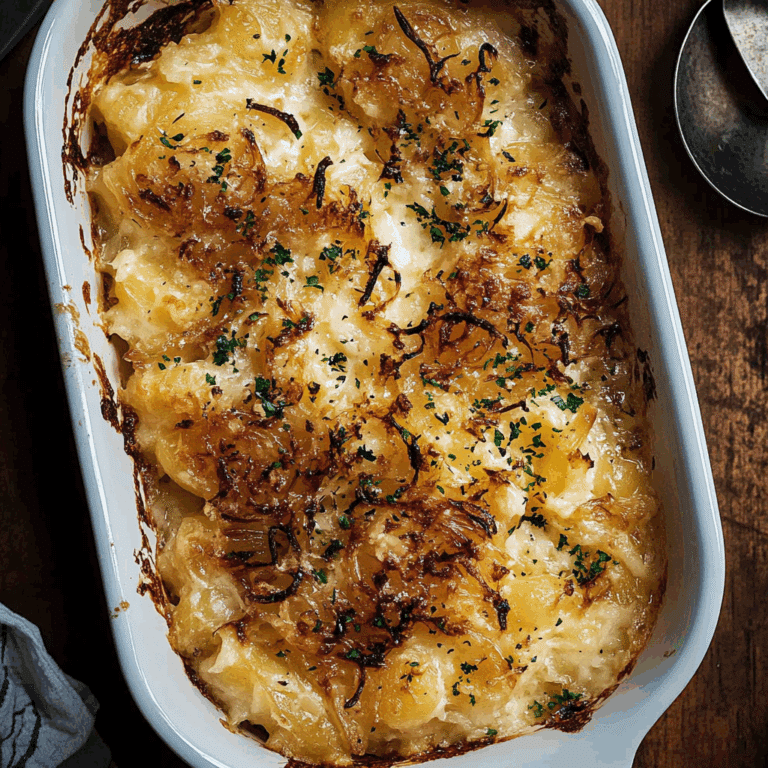 French Onion Funeral Potatoes