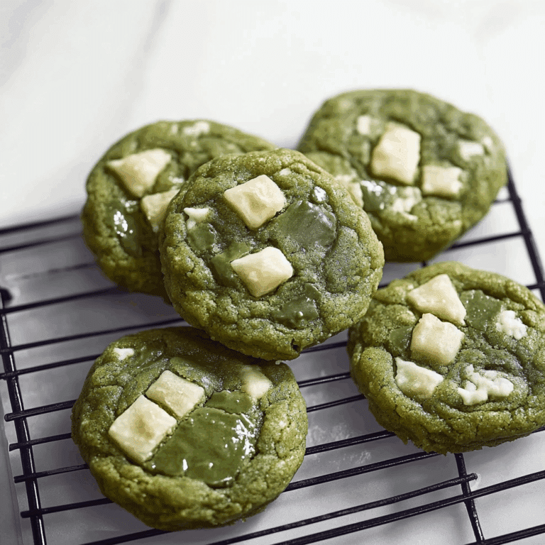 Matcha Mochi Cookies