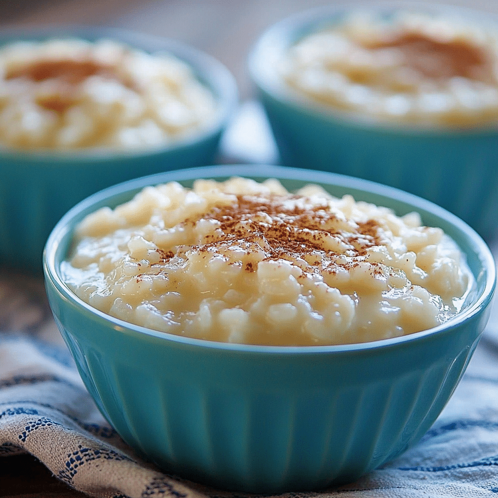 Old-Fashioned Rice Custard