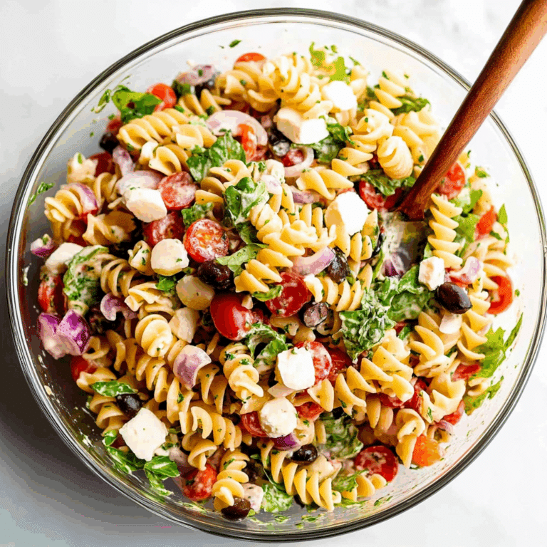 Pasta Salad with Italian Dressing