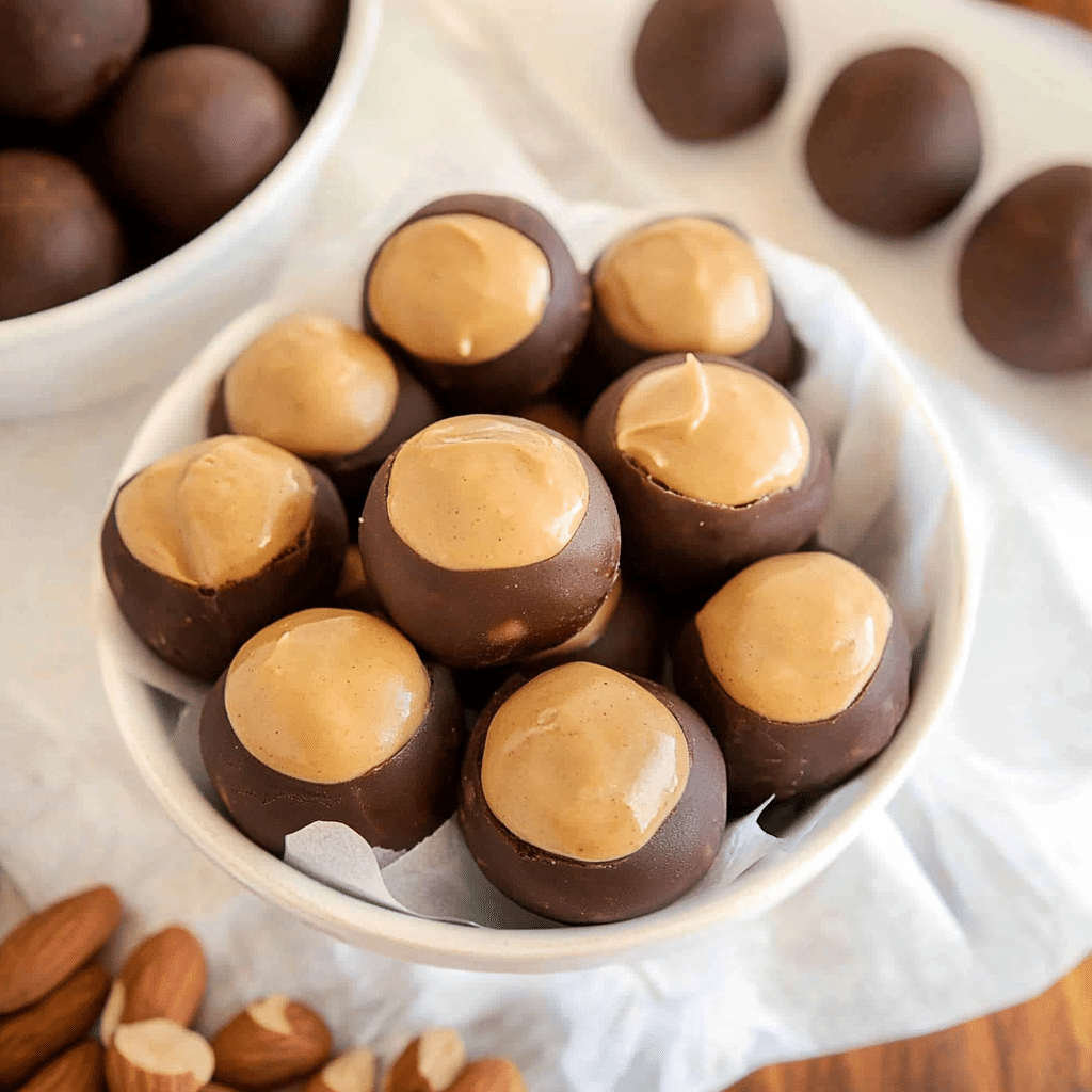 Peanut Butter Balls aka Buckeye Balls