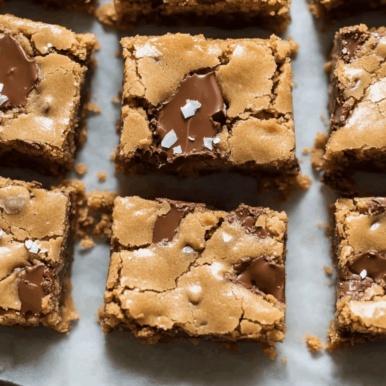 Peanut Butter Cookie Bars