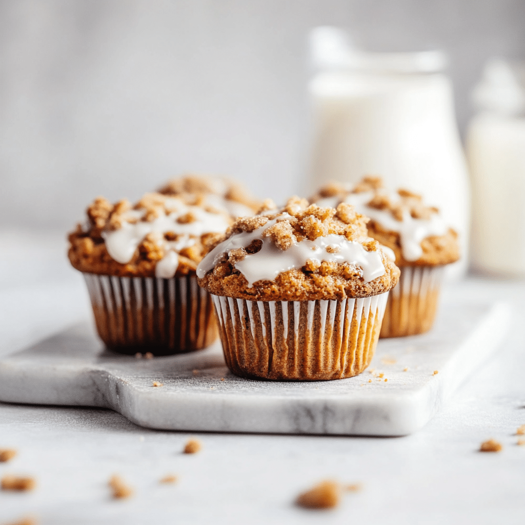 Pumpkin Streusel Muffins