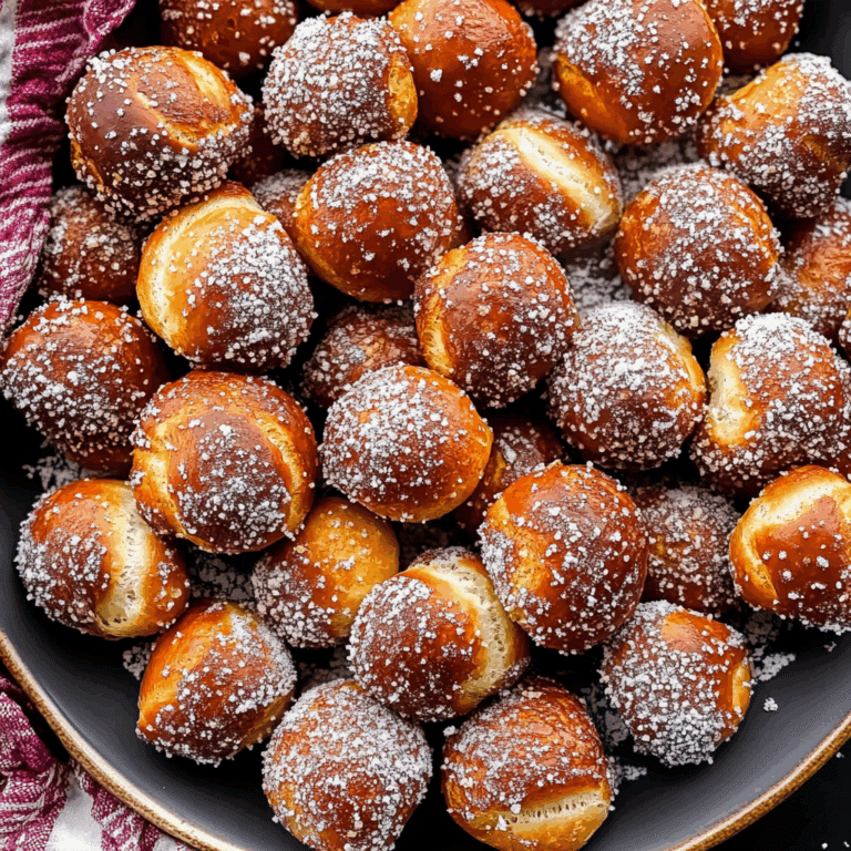 Soft Pretzel Bites in Minutes