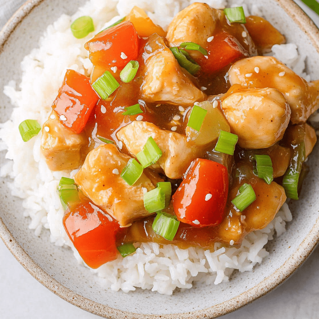 Sweet Hawaiian Crockpot Chicken