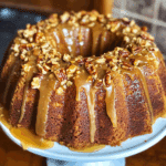 Toffee Pecan Caramel Pound Cake