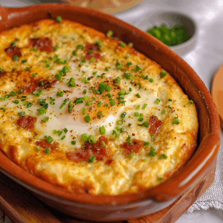 Baked Cottage Cheese Eggs