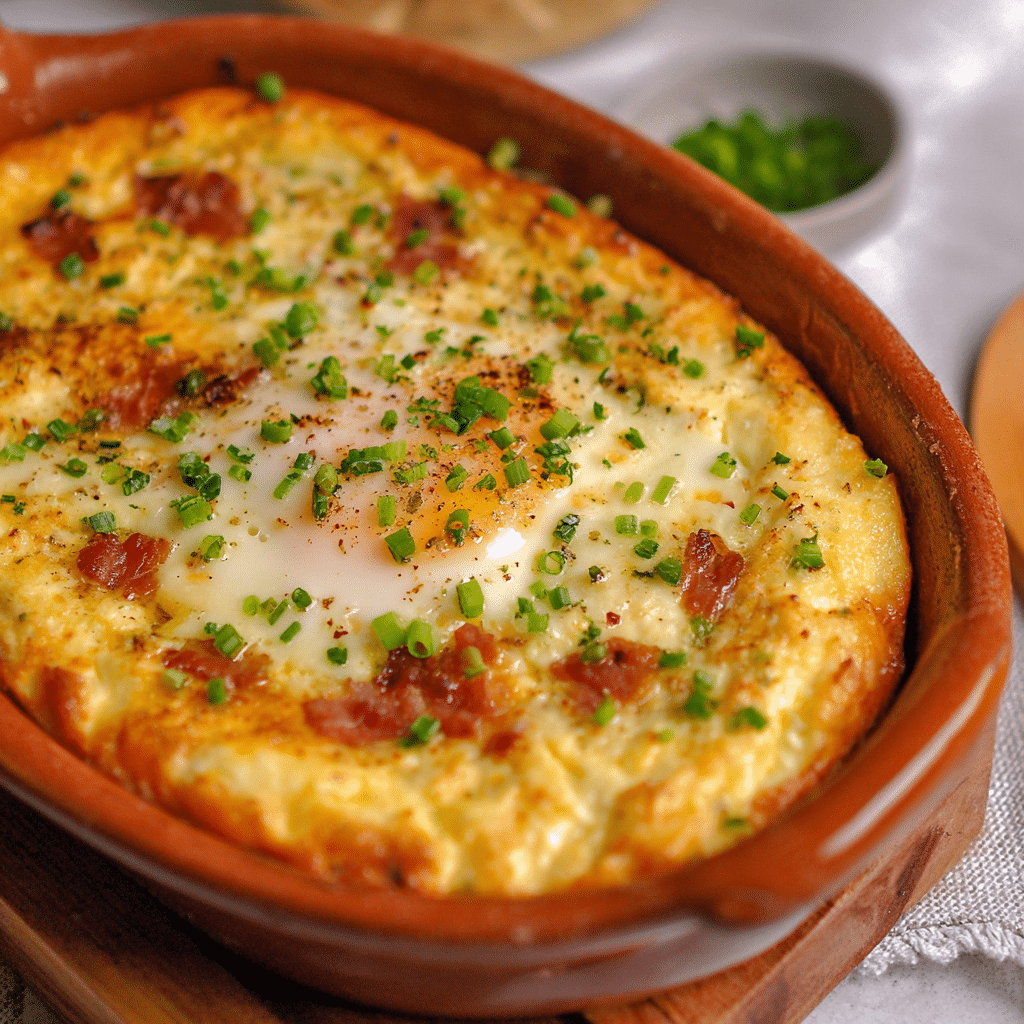 Baked Cottage Cheese Eggs