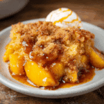 Best Peach Dump Cake
