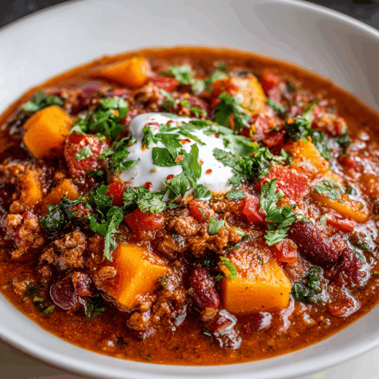 Butternut Squash Chili