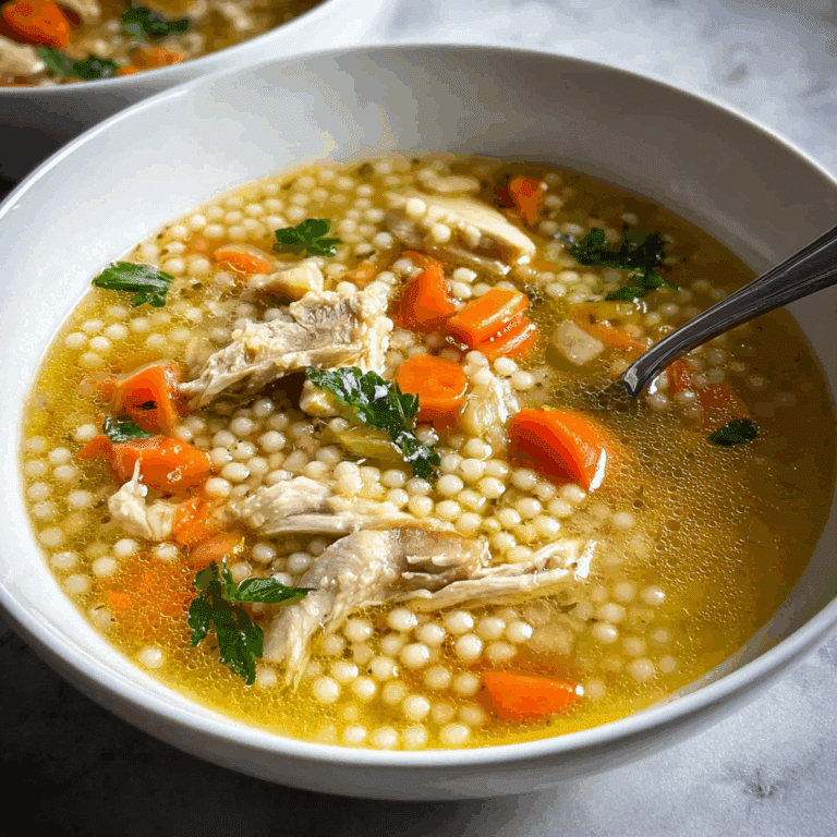 Chicken Pastina Soup