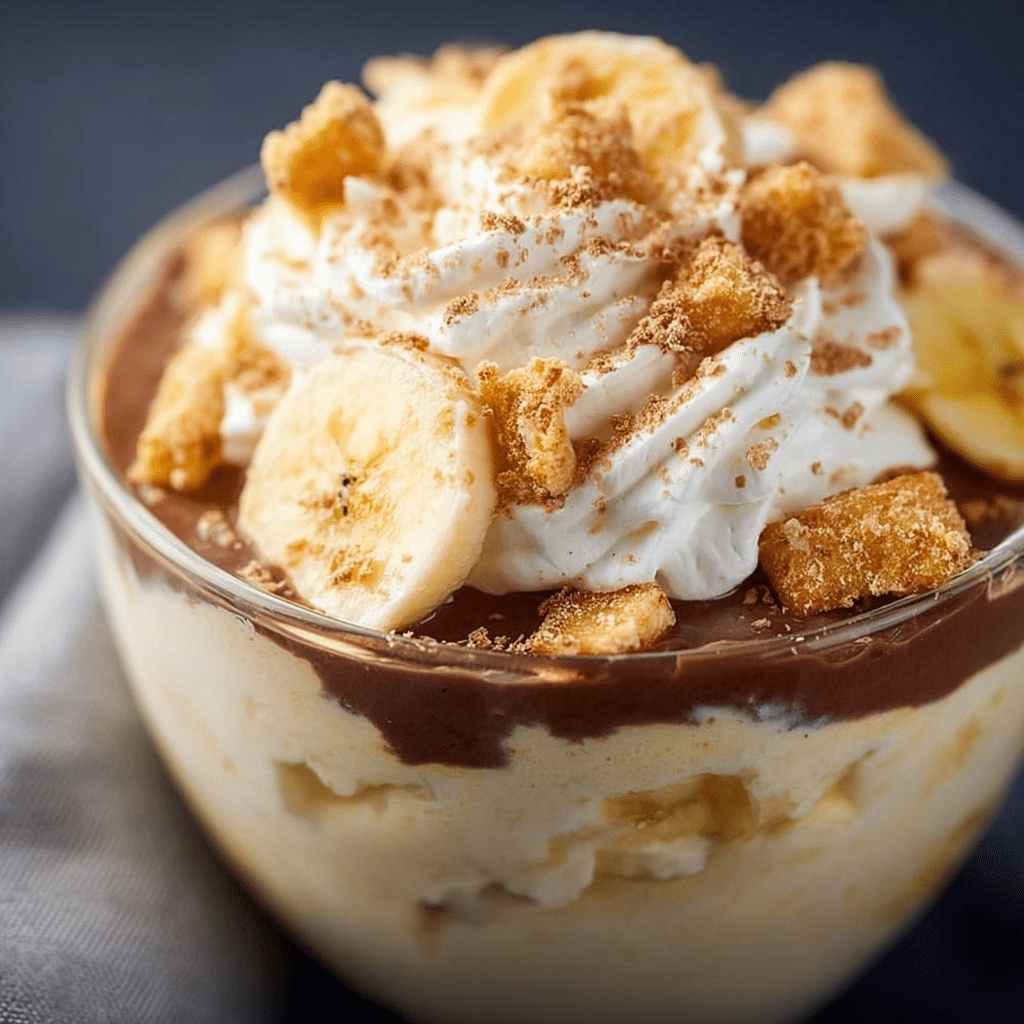 Chocolate Banana Pudding Fluff