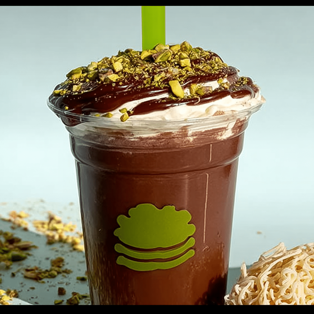 Dubai Chocolate Milkshake