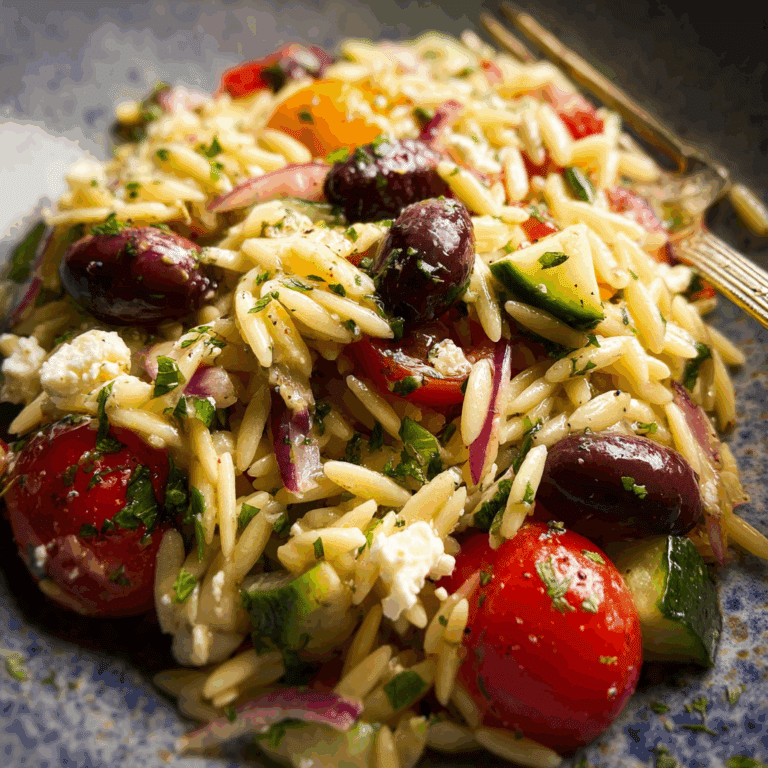 Greek Orzo Salad