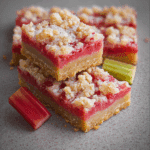 Lemon Rhubarb Bars
