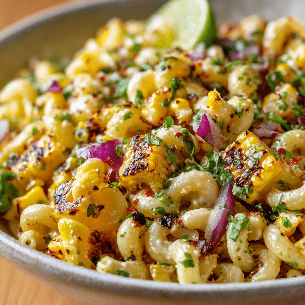 Mexican Street Corn Pasta Salad