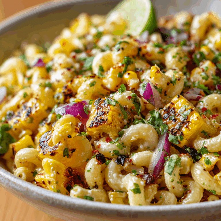 Mexican Street Corn Pasta Salad