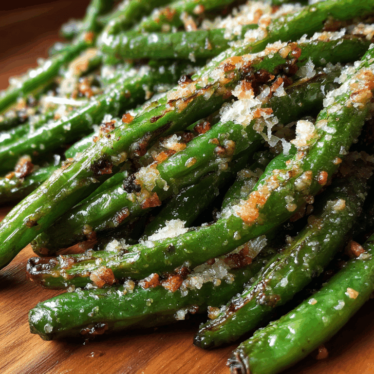 Parmesan Roasted Green Beans
