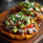 Sweet Potato & Bean Tostadas