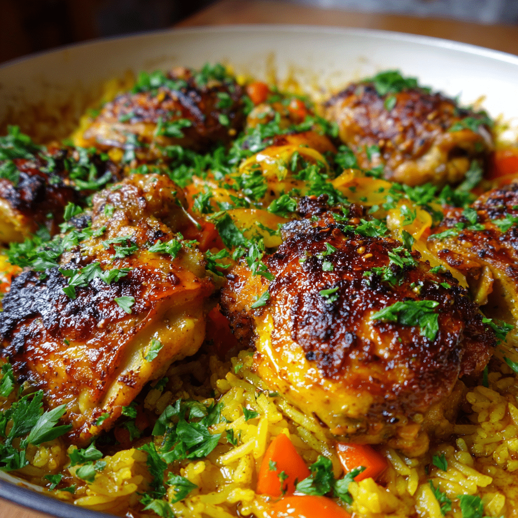 Turmeric Chicken & Rice