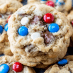 4th of July Chocolate Chip Cookies