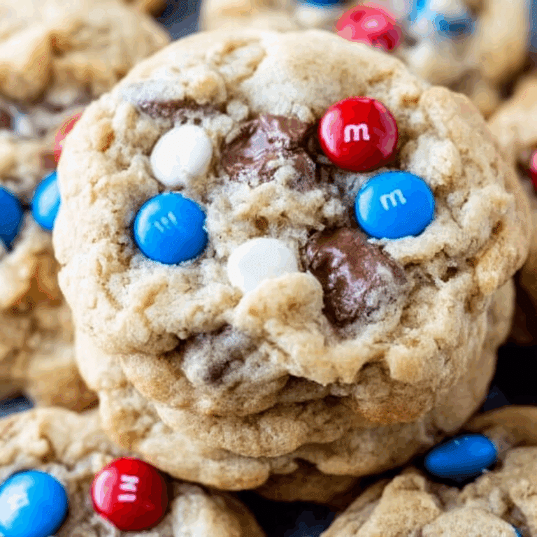4th of July Chocolate Chip Cookies