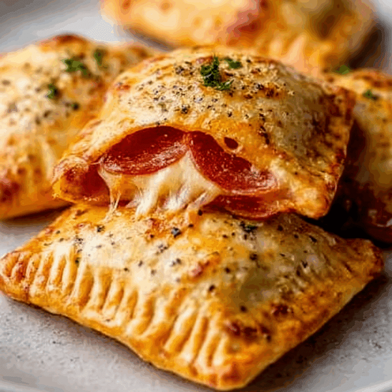 Air Fryer Pizza Pockets