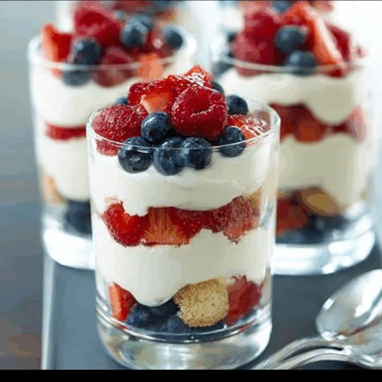 Berry Trifle Cups