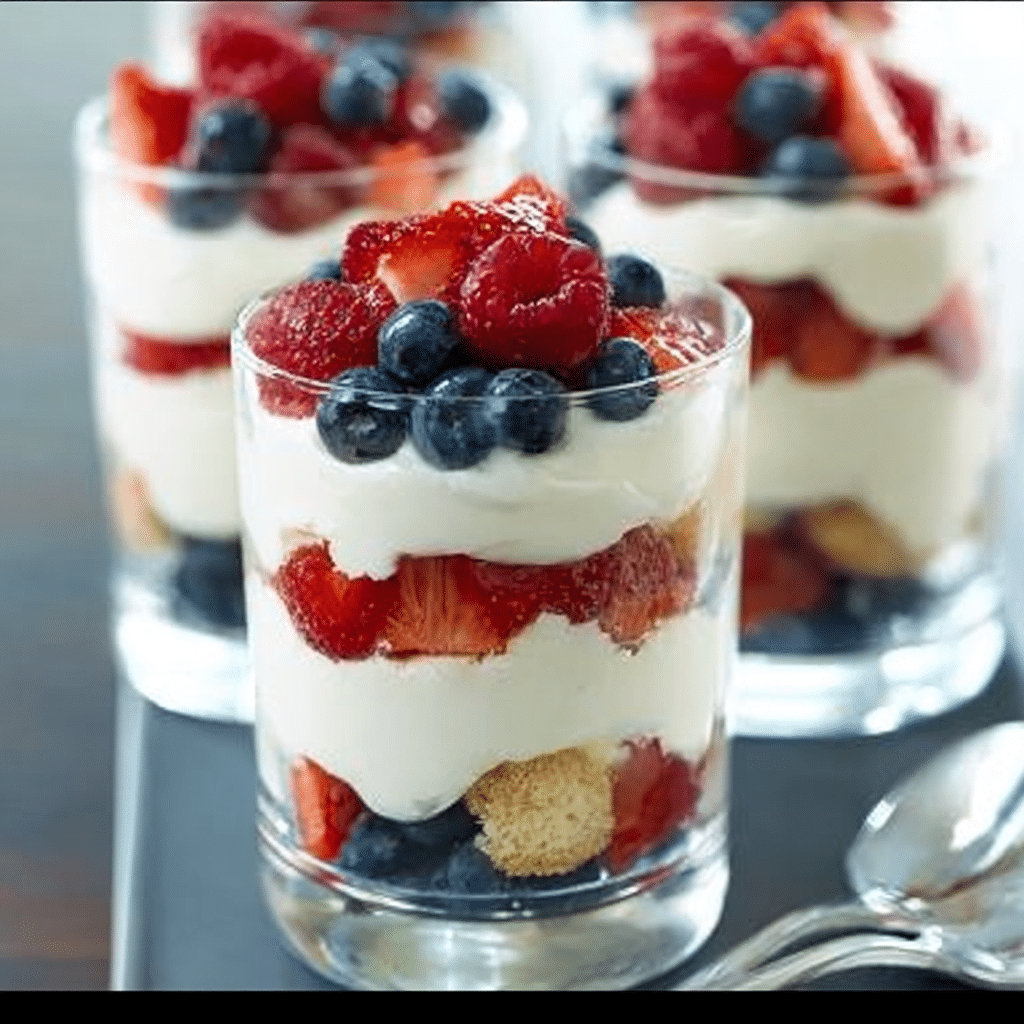 Berry Trifle Cups