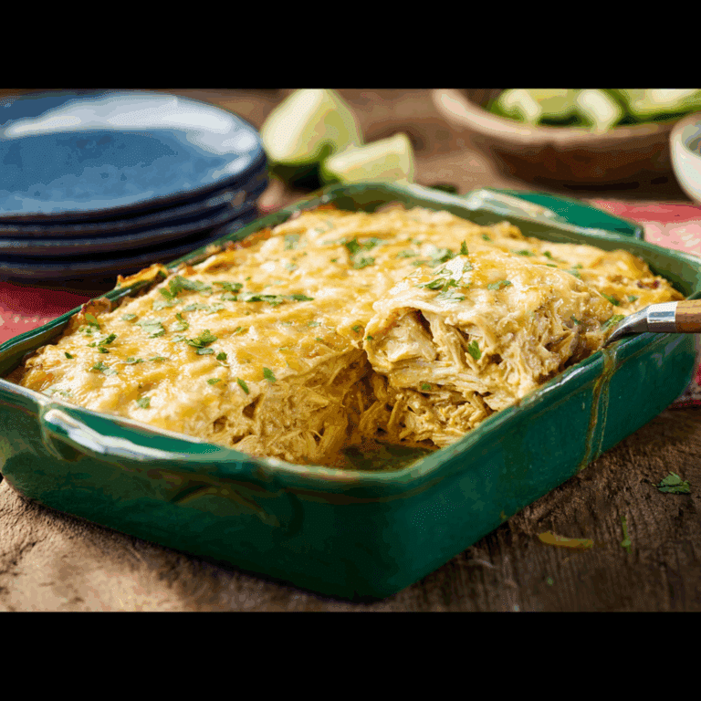 Chicken Enchilada Casserole Bake