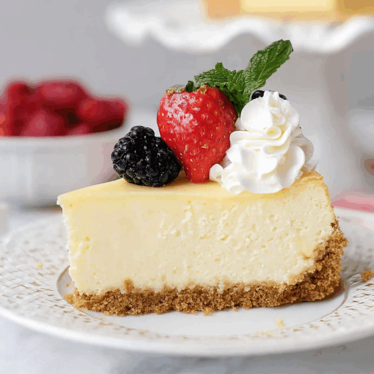 Creamy Cheesecake