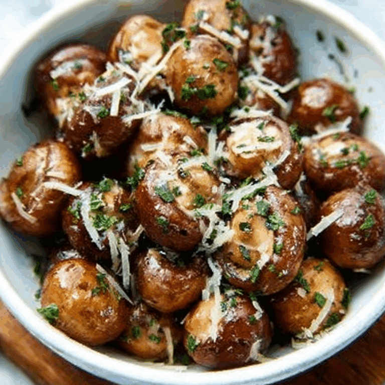 Garlic Herb Mushrooms
