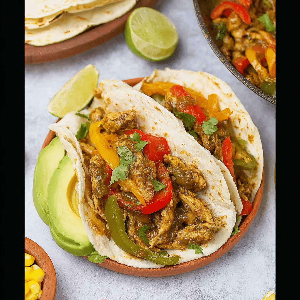 Instant Pot Chicken Fajitas