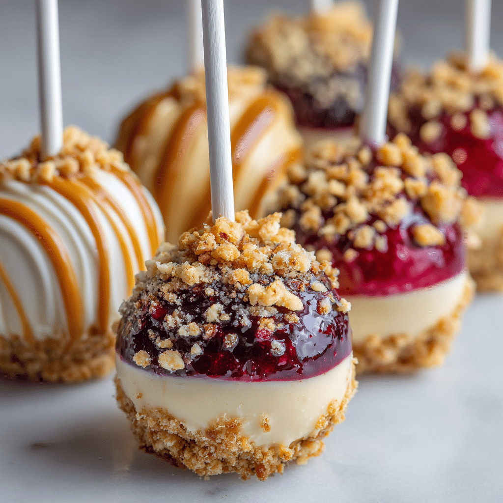No-Bake Cheesecake Pops