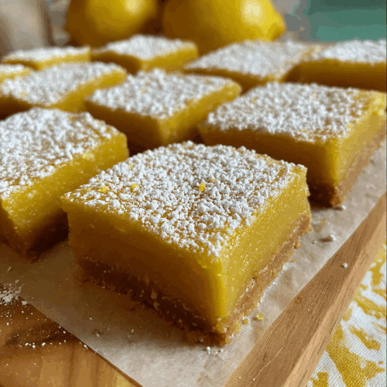 No-Bake Vegan Lemon Bars