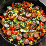 Sausage and Veggie Skillet