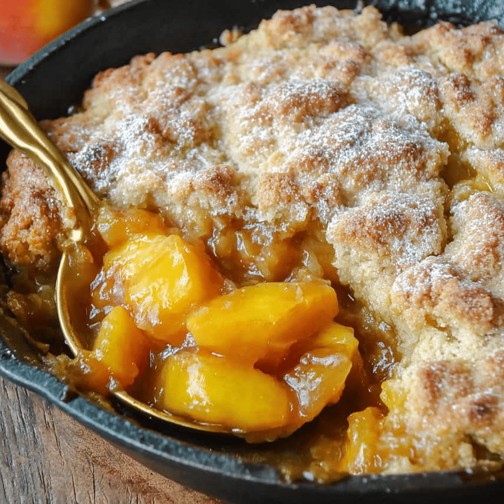 Southern Peach Cobbler